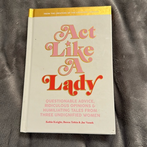 🔴 5/$25 Books 📖 Act Like a Lady - LadyGang Book - Picture 2 of 3